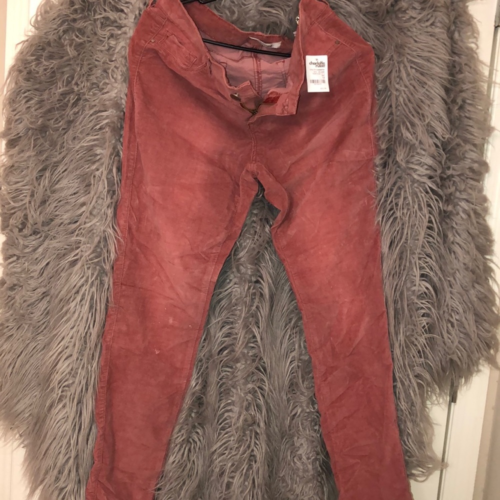Corduroy Mauve Pants